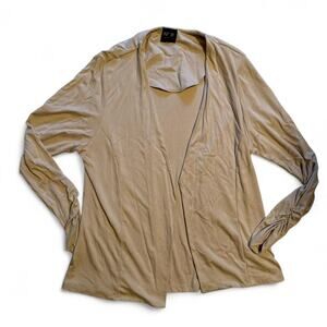 Cream long sleeve cardigan cardigan